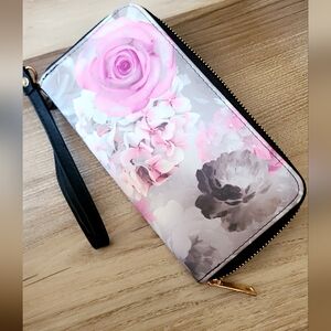 Icing Wallet Zipper Closure with Card Slots and Zipper Coin